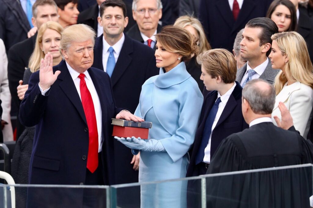 Trump swearing-in ONE